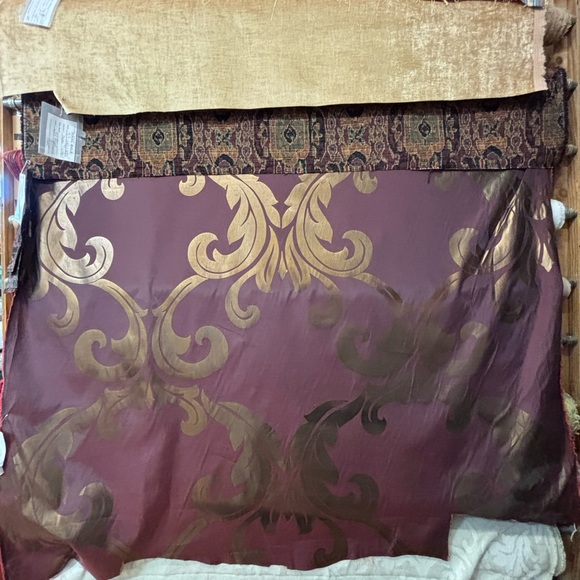 Fabricut Astounding F Color Aubergine Bronze Fabric - Picture 9 of 15